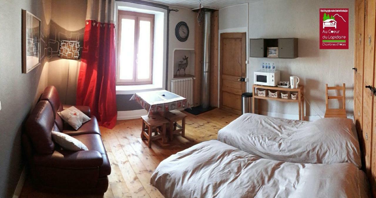 Au Coeur Du Lapidaire Septmoncel-Les-Molunes Zewnętrze zdjęcie